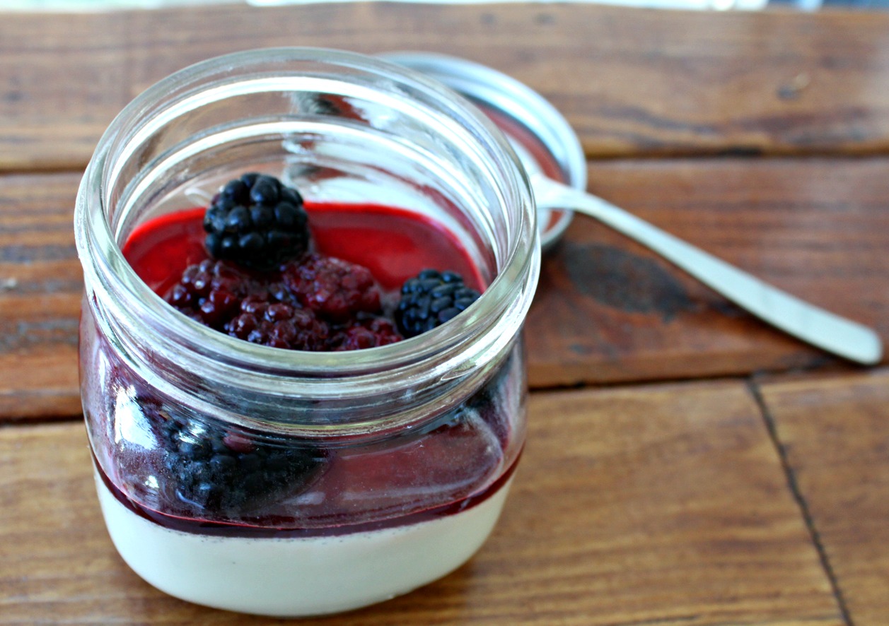Milk and Honey Panna Cotta